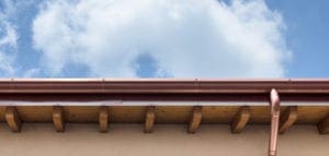 copper gutter