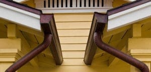 copper gutter